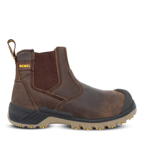 Rebel Crazy Horse Safety Boots